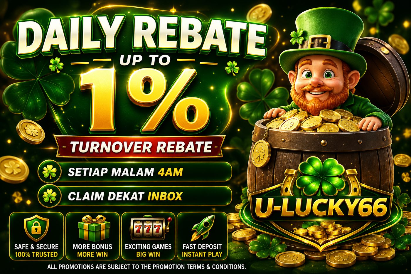rebate slot terbaru